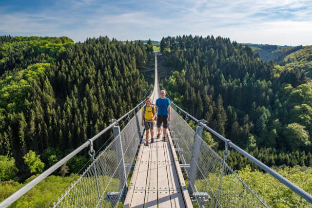 Deutschlands längste Hängeseilbrücke